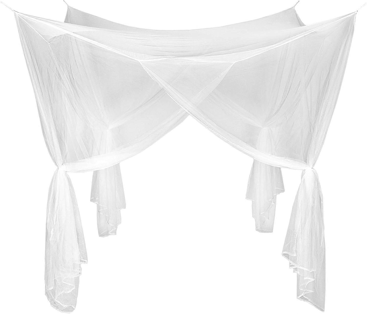Four side door square tall mosquito net polyester simple