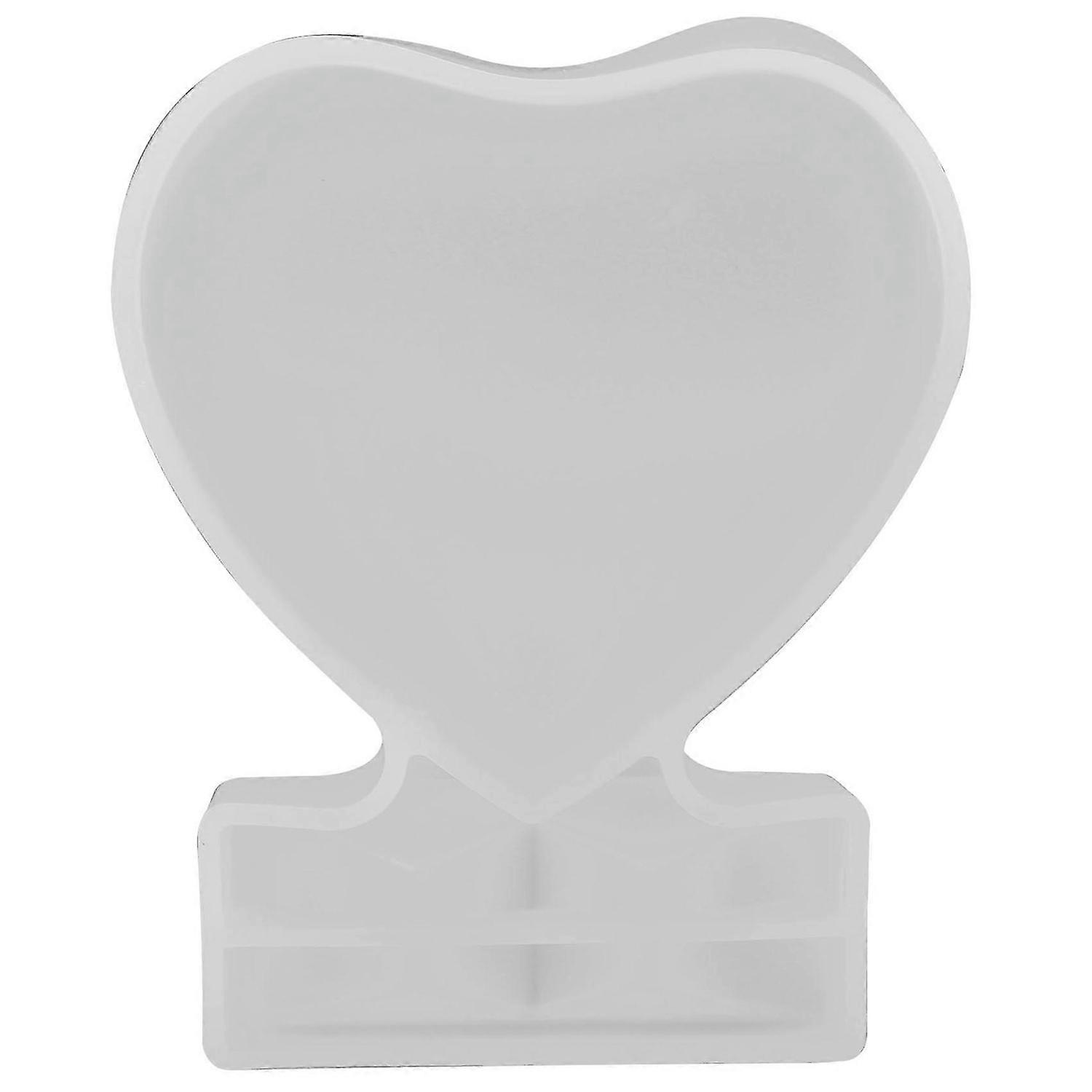 Resin Mold for Photo Frame,Heart Shape Silicone Epoxy Molds for Casting and Home Decoration