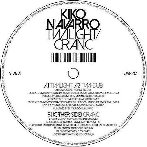 Kiko Navarro TwilightCranc CD 12 Single (2017) NEW
