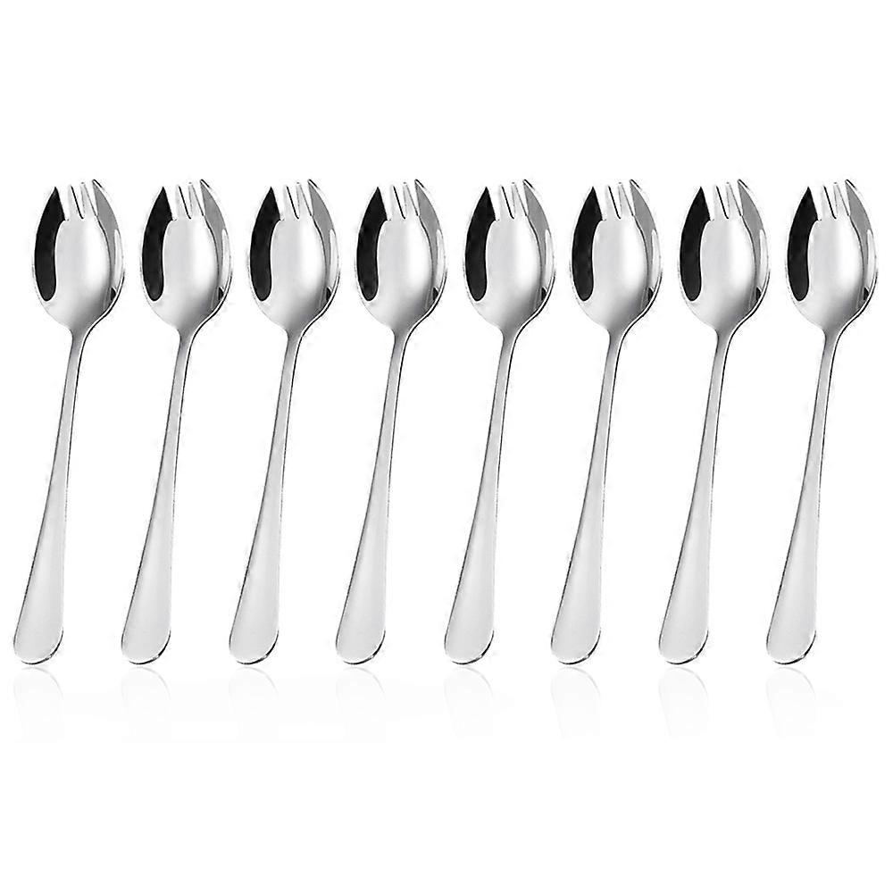 8-piece fork and spoon - 304 material, suitable for daily use
