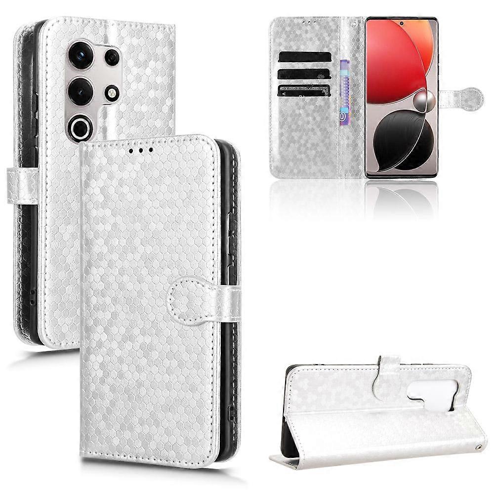 Honeycomb Dot Texture Leather Phone Case
