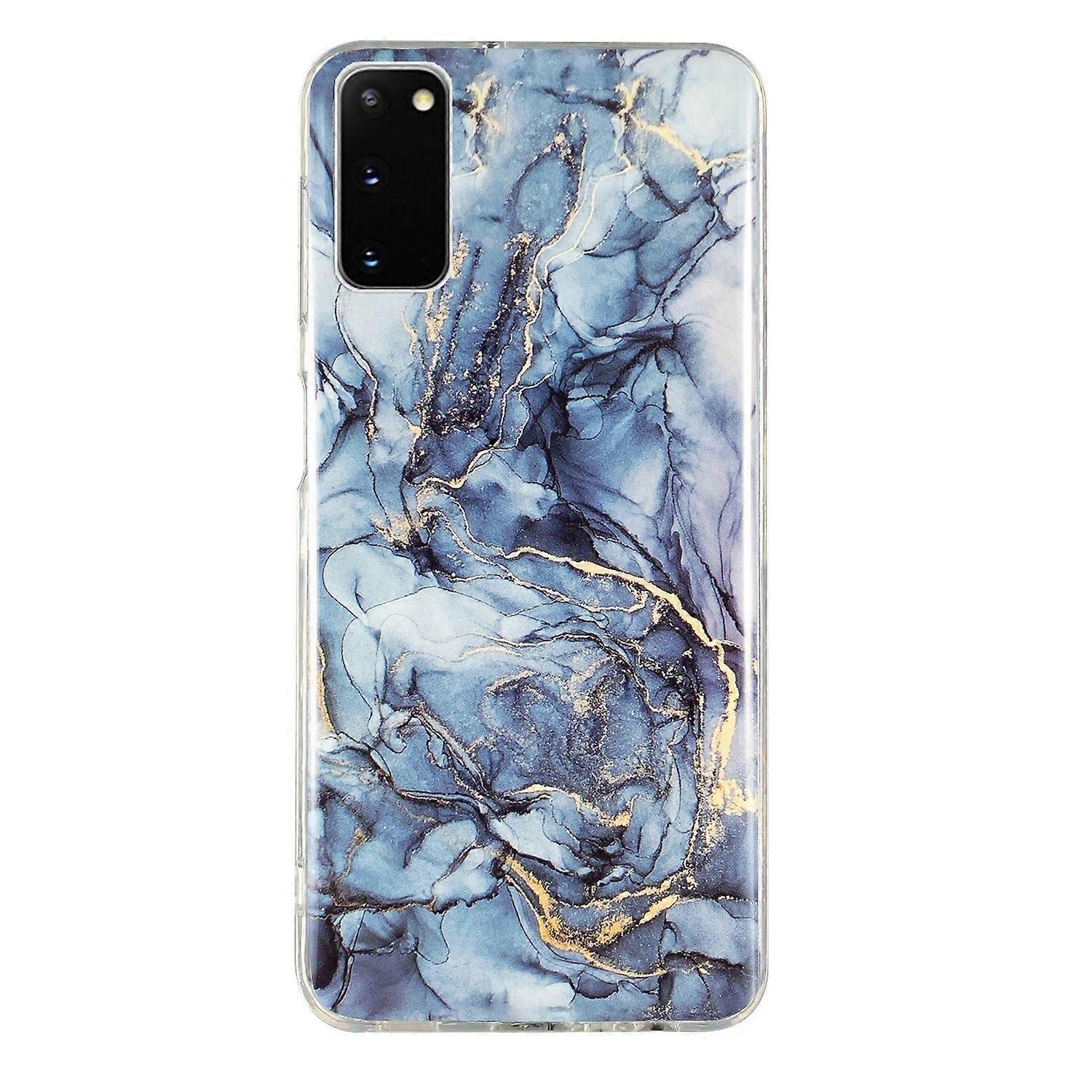 For Samsung Galaxy S20 5G IMD Marble Pattern TPU Phone Case