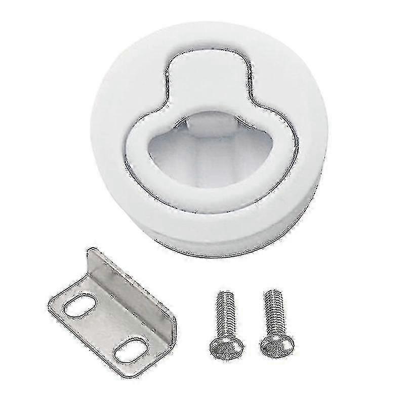 2" Round Plastic Flush Pull Latch - Replacement for Southco (RV & Marine Boat)