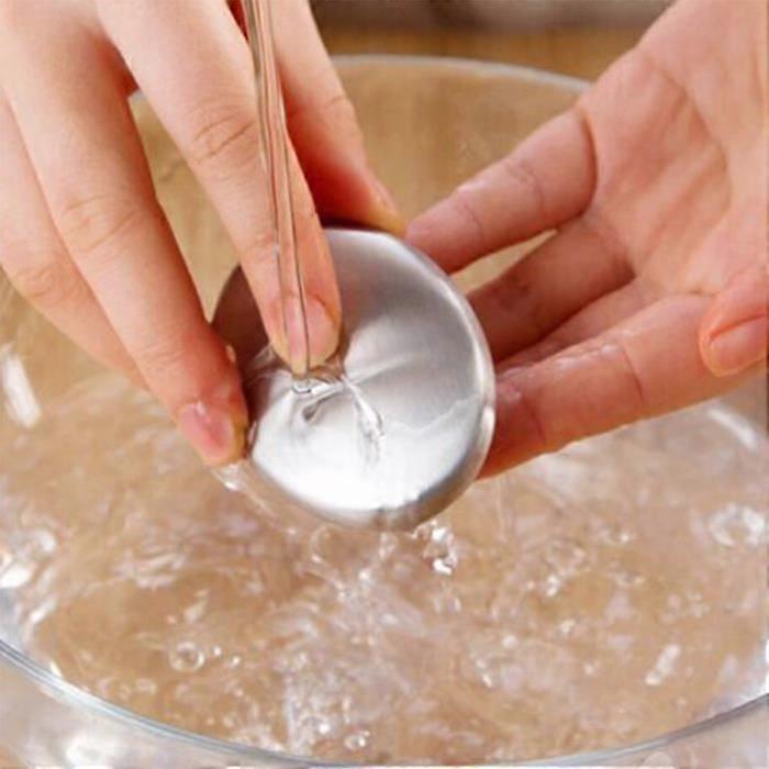Practical Stainless Steel Soap Deodorize Garlic Onion Odor Magic Hands Soap Elimination Odo Bath Soap
