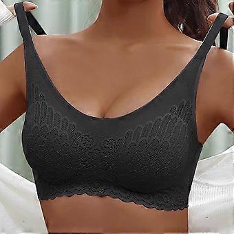 Summer Sports Bras For Women, Back Close Seamless Wirefree Plus Size Underwire High Support Large Bust Bras High Impact Bras