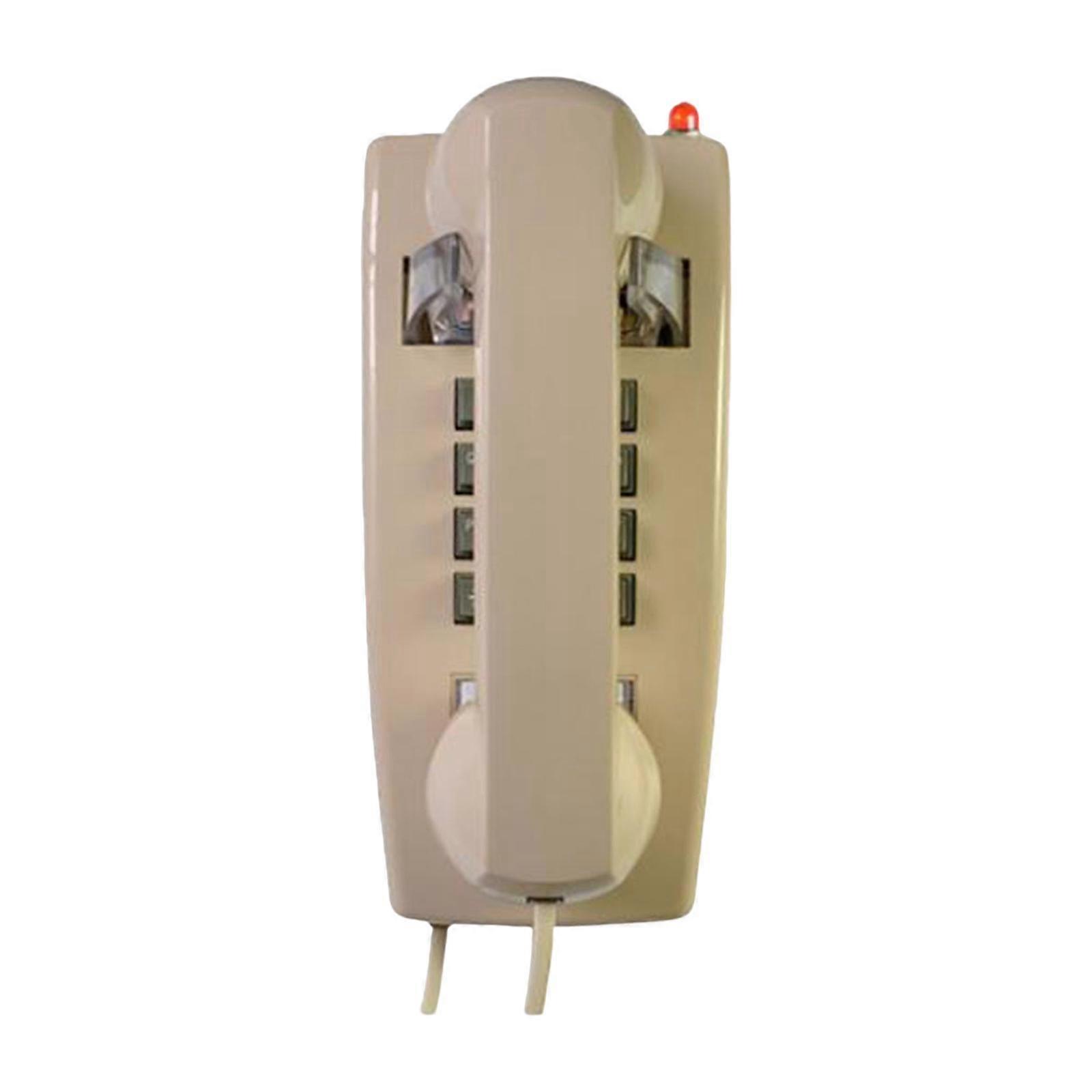 Telephone with Mechanical Ringing Wall Telephone for Office Garage