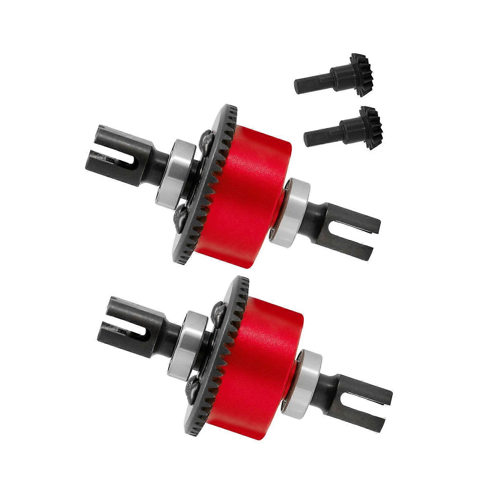 Vorne & Hinten 43+10T Differential Differential für Arrma Kraton 6F BLX Rot Brandneu