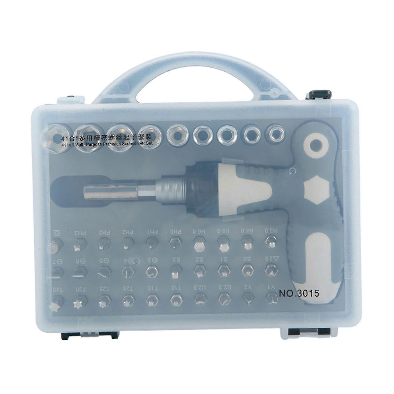 41 in 1 Socket Screwdriver Tool Set Vanadium Steel Ratchet Screwdriver Set with Bits Adjustable