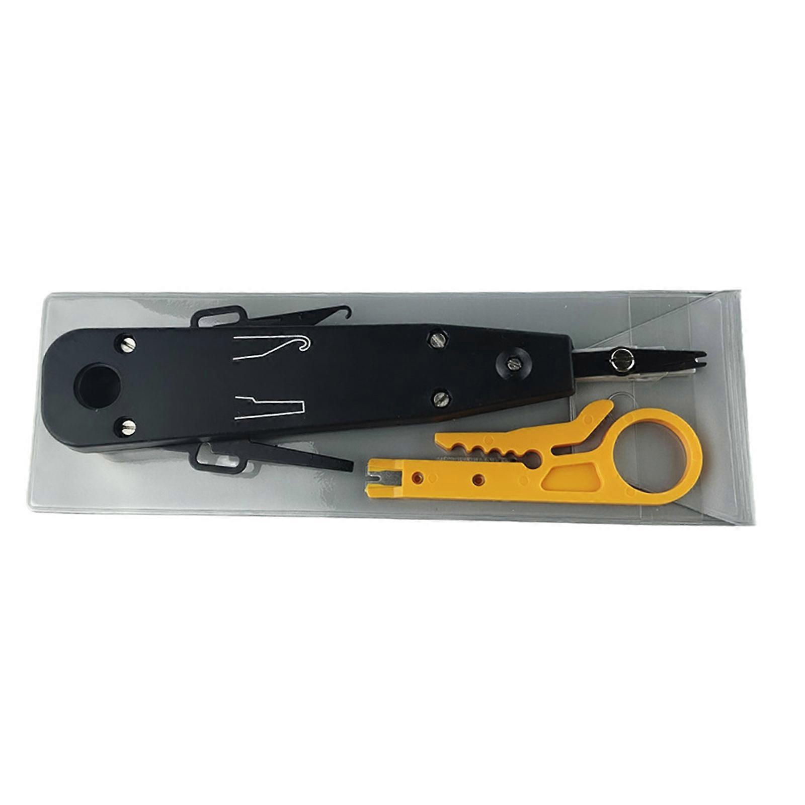 LSA Insertion Tool Networking Cat7 Socket Networking Cable Pliers Tool Electric Socket Flush Mounted for Testing Instrument