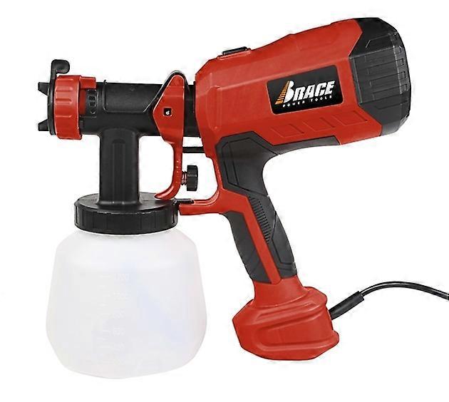 Paint Sprayer 600W High Power 3  Nozzles & 3 Patterns 1200ML Bottle Easy to Clean HVLP Spray Gun for