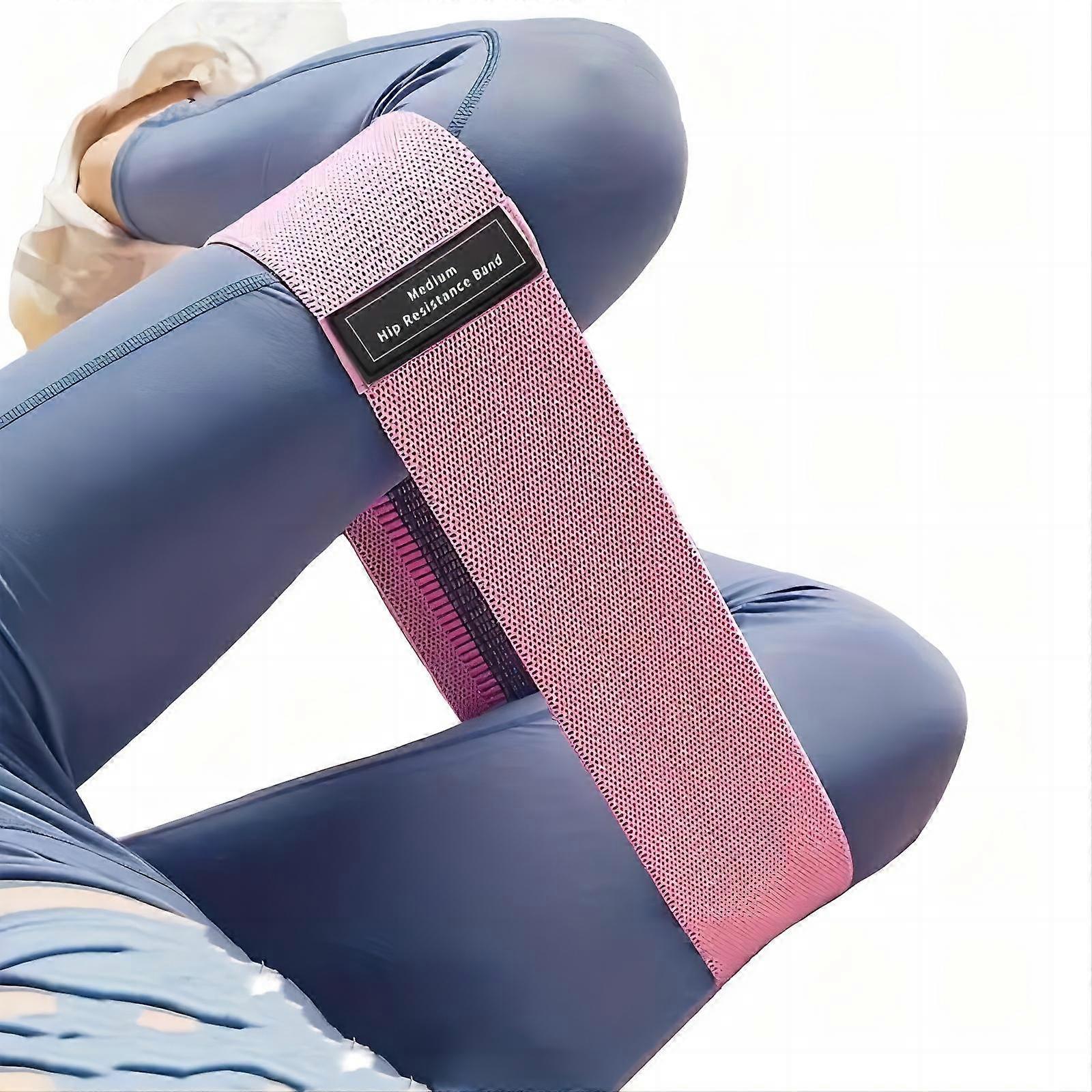 Fasce elastiche per fianchi e glutei, fasce elastiche per allenamento, fasce per squat, strisce per stretching, anelli per yoga e palestra.