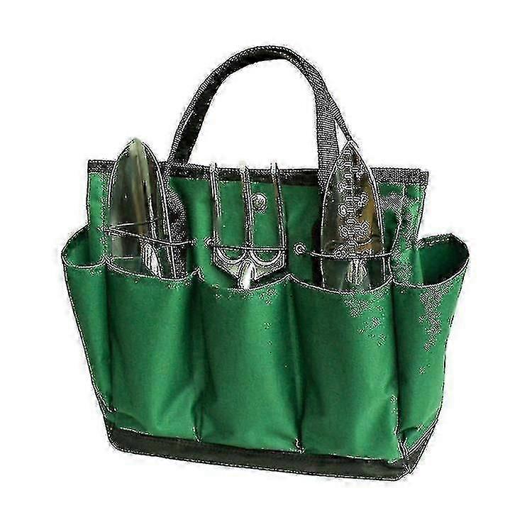 ガーデントートバッグ、ツールバッグ、ガーデニングトートバッグ(6ピースツールセットを含む)屋外マルチに適しています