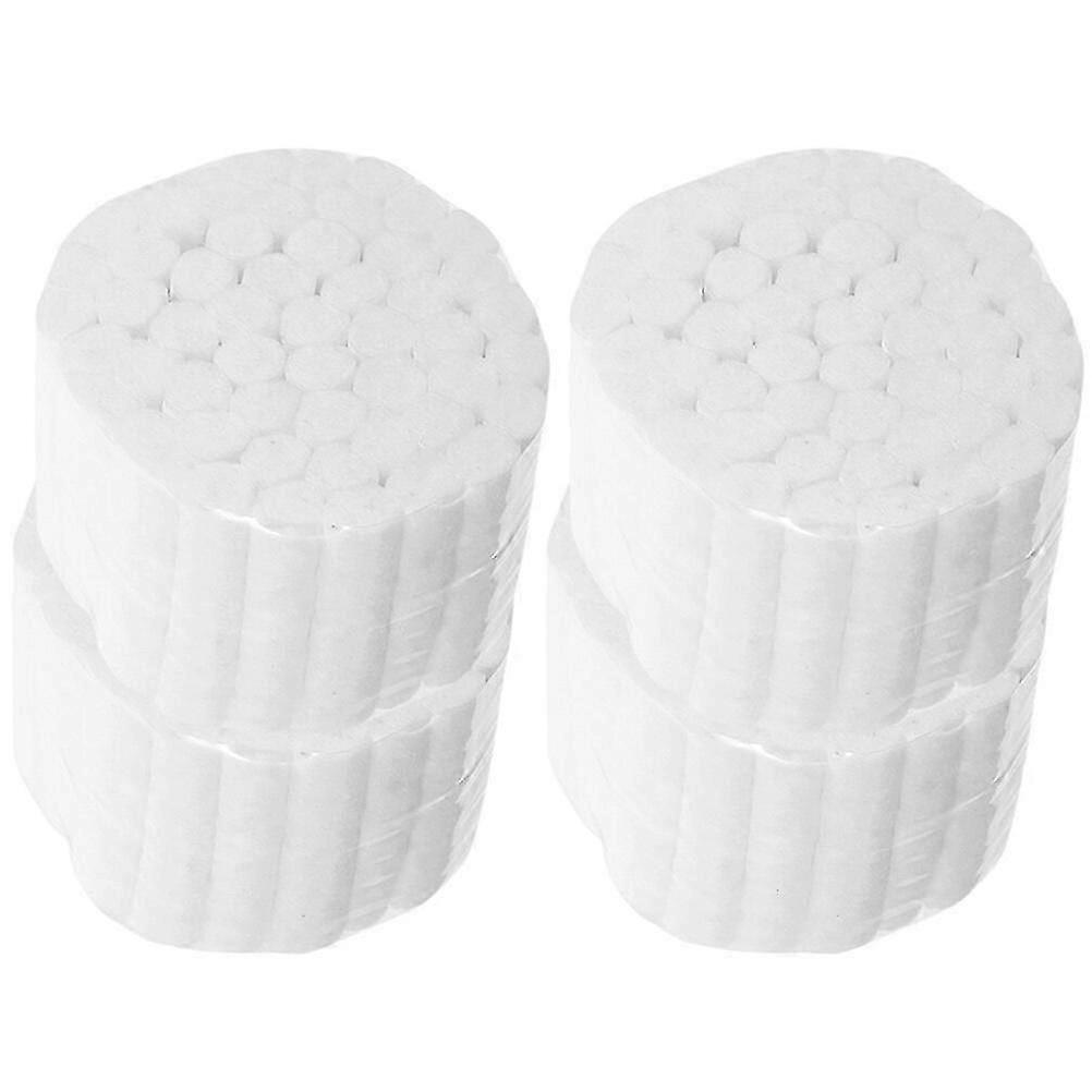 200pcs Nose Bleed Plugs Practical Dental Cotton Rolls High Absorbent Dental Cotton Rolls