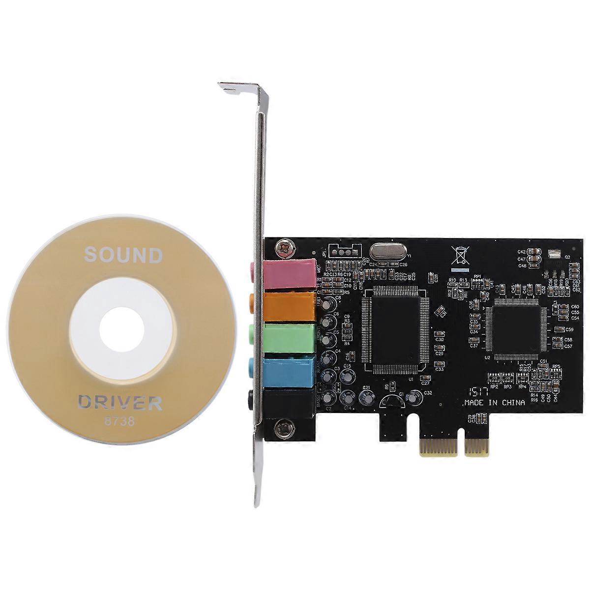 5.1 Internal Sound Card for 10 with Low Profile Bracket