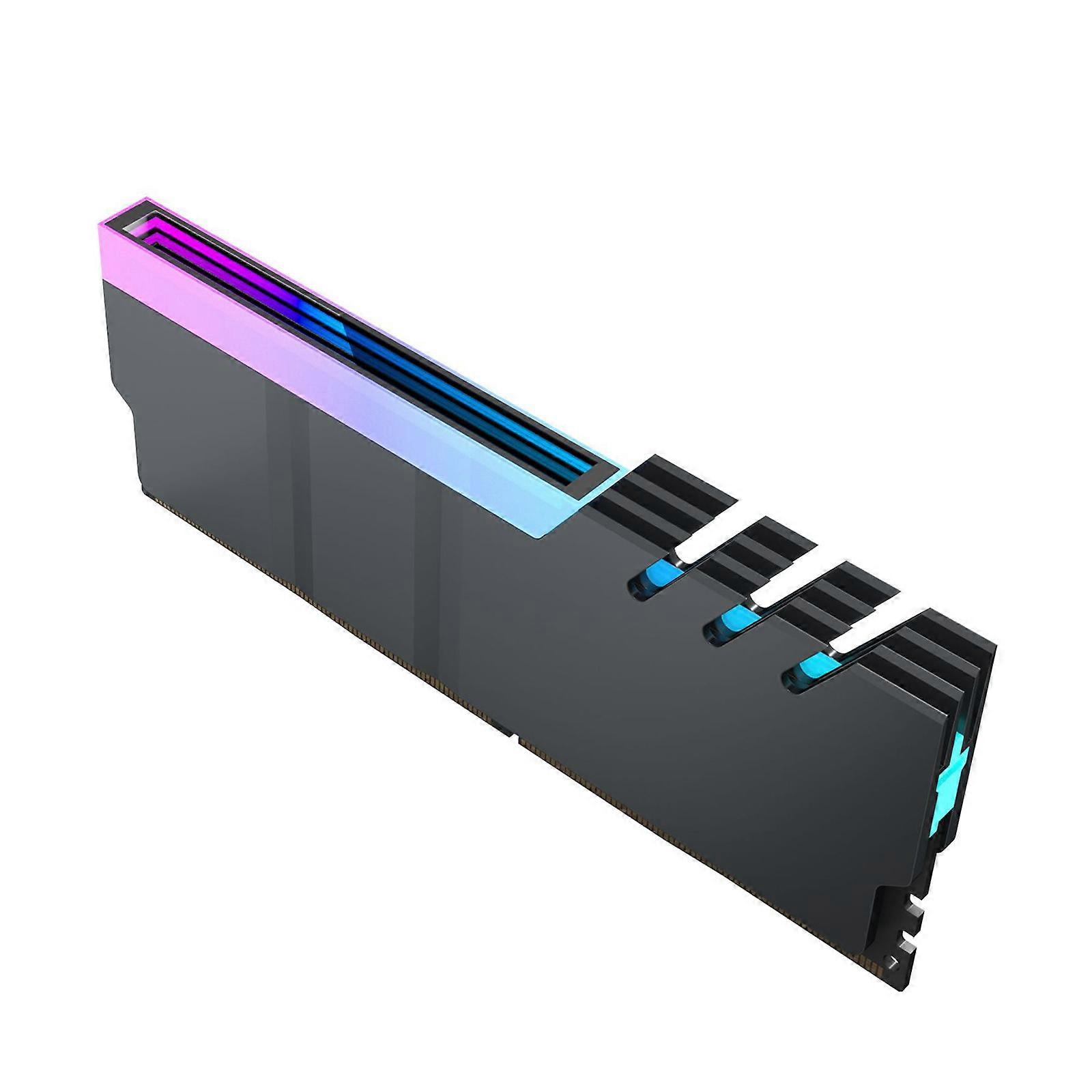 5V 3-Pin ARGB Heat Sink Efficient Cooling Heatsink for Computer Motherboard Memory Card Video Card Cooling Pad Black