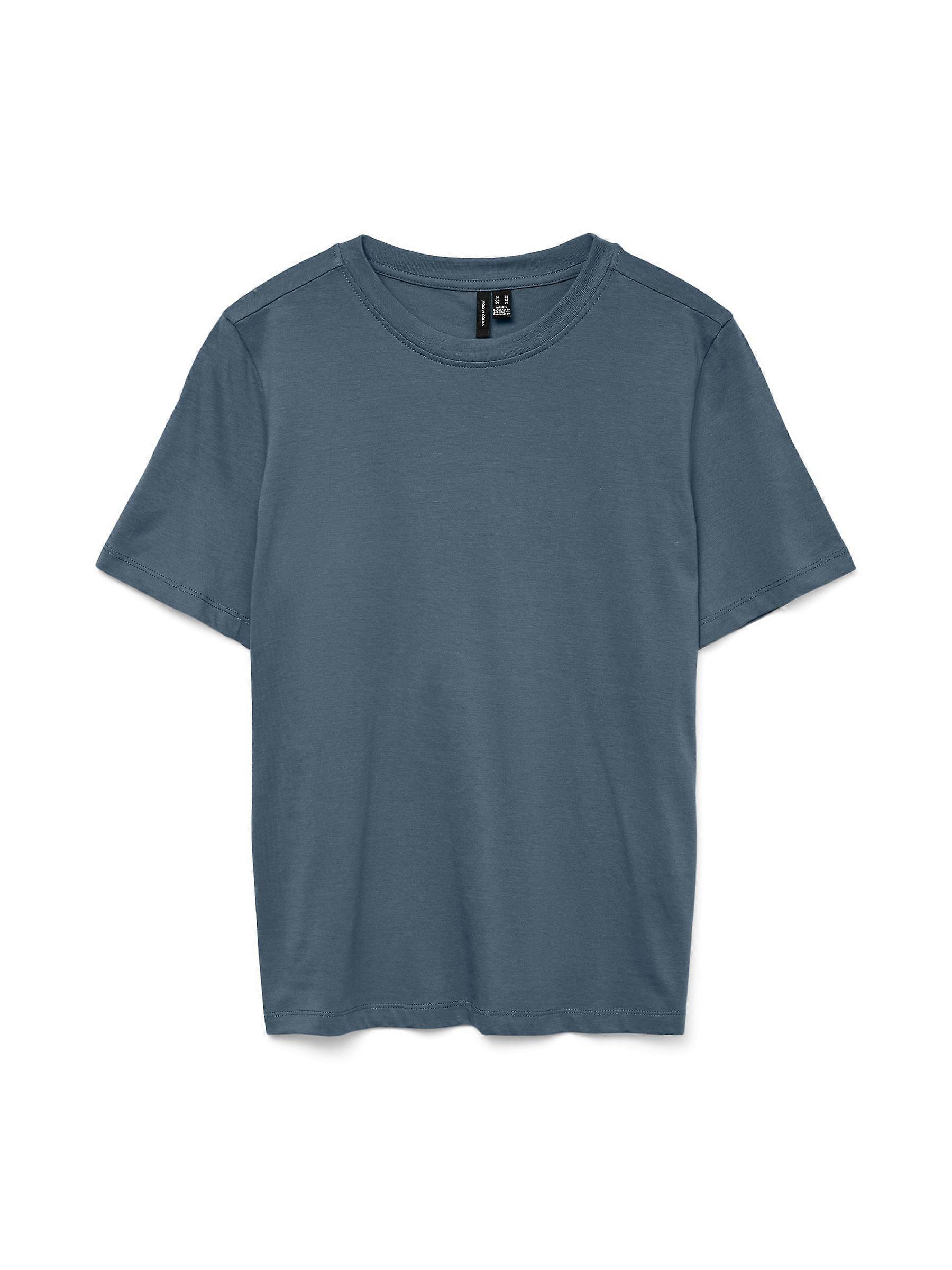 VERO MODA T-shirt Donna Girocollo Base Manica Corta Top Design Elegante