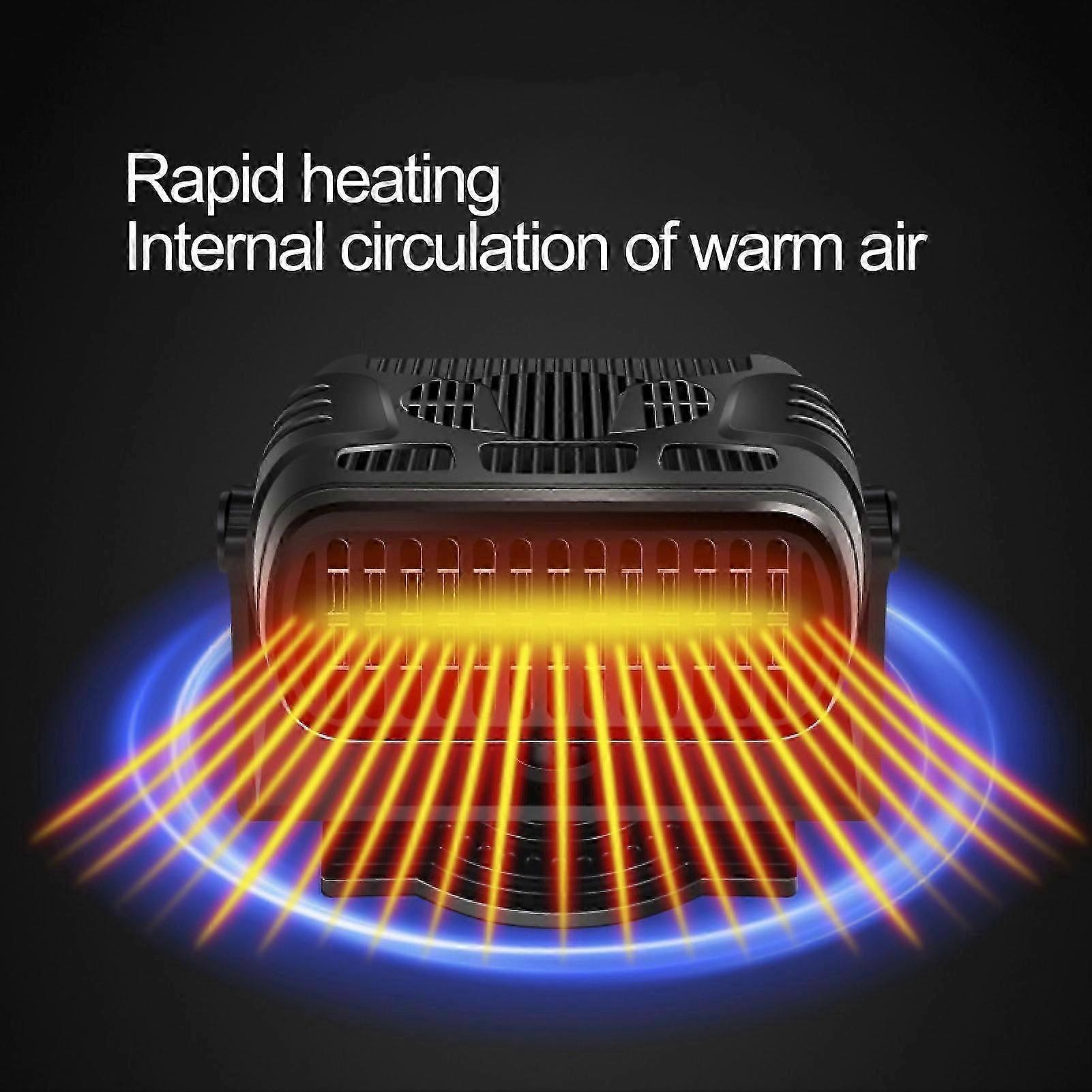 Car fan heater rapid heating versatile 12V automatic heating machine car electrical accessories