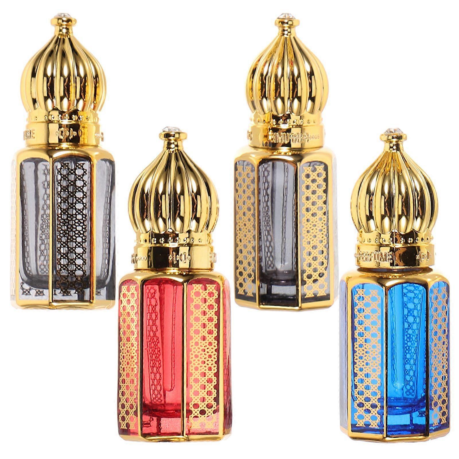Creative Refillable Perfume Bottle Decorative Glass Perfume Organizer Delicate Perfume Dispenser