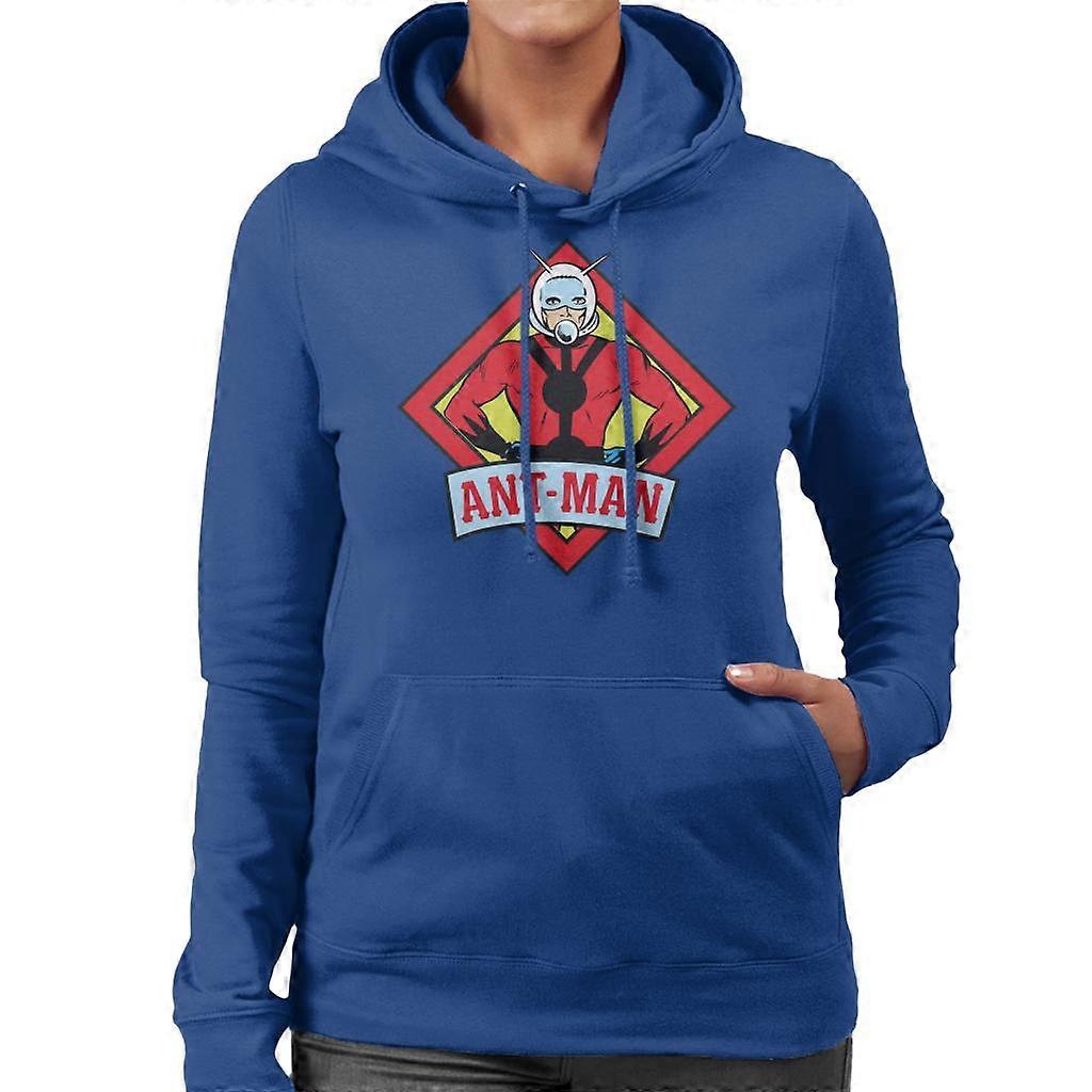 Marvel Ant Man Vintage Silver Age Comic Book Logo Women's Hooded Sweatshirt