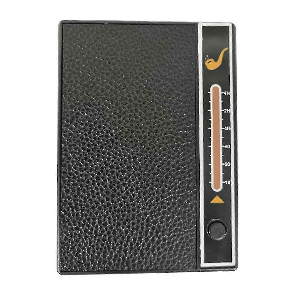 Portable Lock Box, Control and Reduce Smoking Boxes,Auxiliary Smoking Cessation Control Artifact, Timed Lock Box(Black)