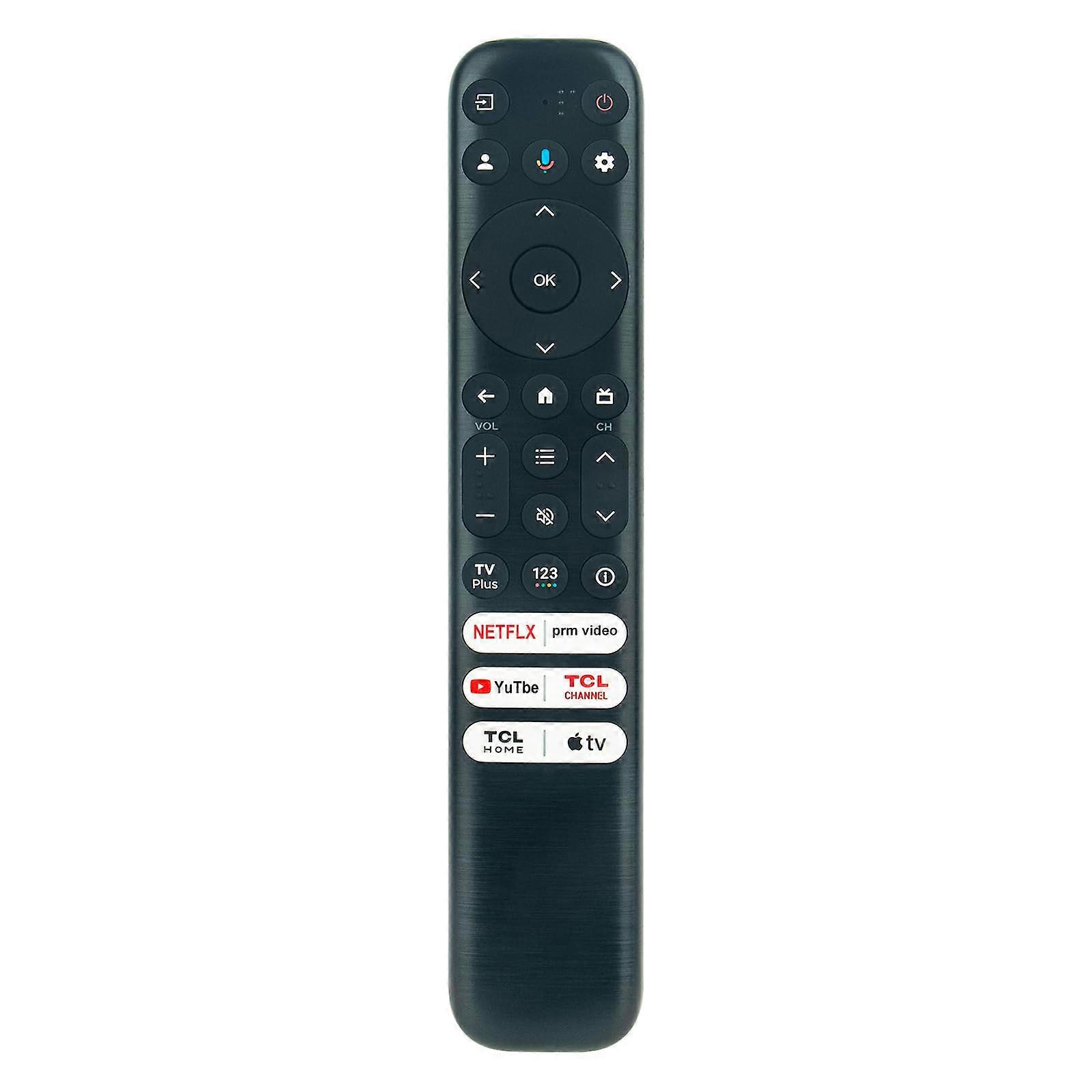 RC813-FMB1 Replace Voice Fit for TCL Mini Led 8K Smart TV RC902V Far1 RC813FMB1 85Q750G 85Q750G-CA 65QM850G 65Q750G 75Q750G
