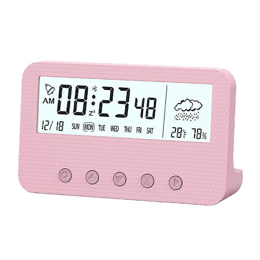 LED electronic alarm clock simple clock student children bedside table clock