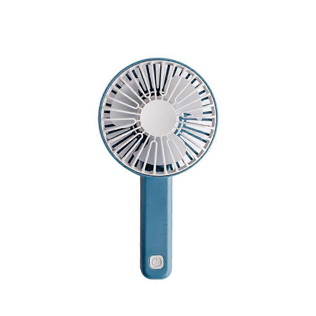 Portable Mini Fan USB Rechargeable Hand Fan (Blue)