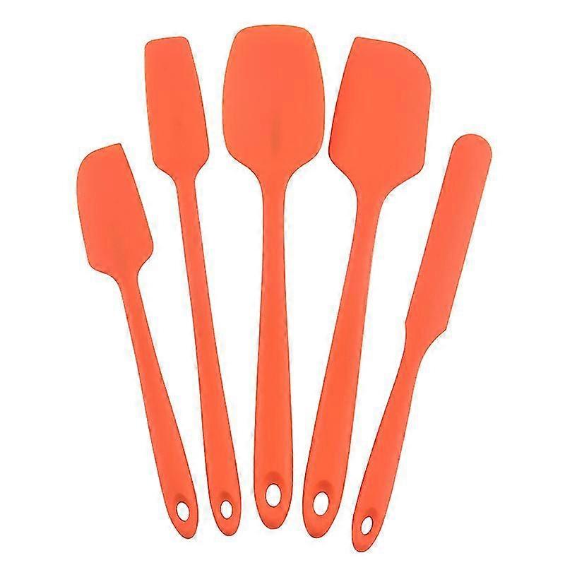 Silicone Spatula Scraper Set-with Internal Stainless Steel Core For Reinforcement- 446f/230c Heat-resistant Spatula