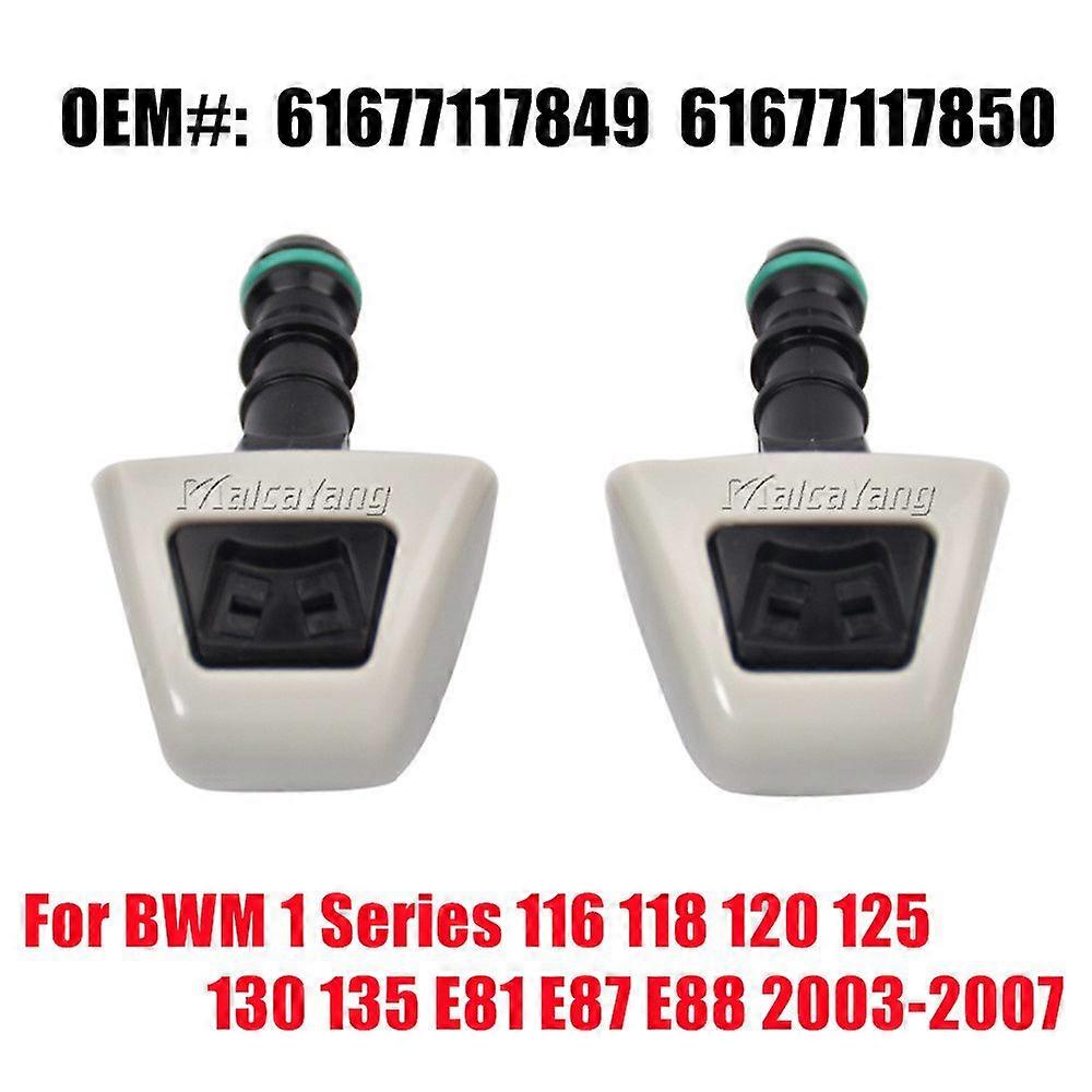 Left or Right Car Headlamp Washer Sprayer Headlight Washer Nozzle Jet Sprayer For BWM 1 Series E81 E87 E88 2003-2007