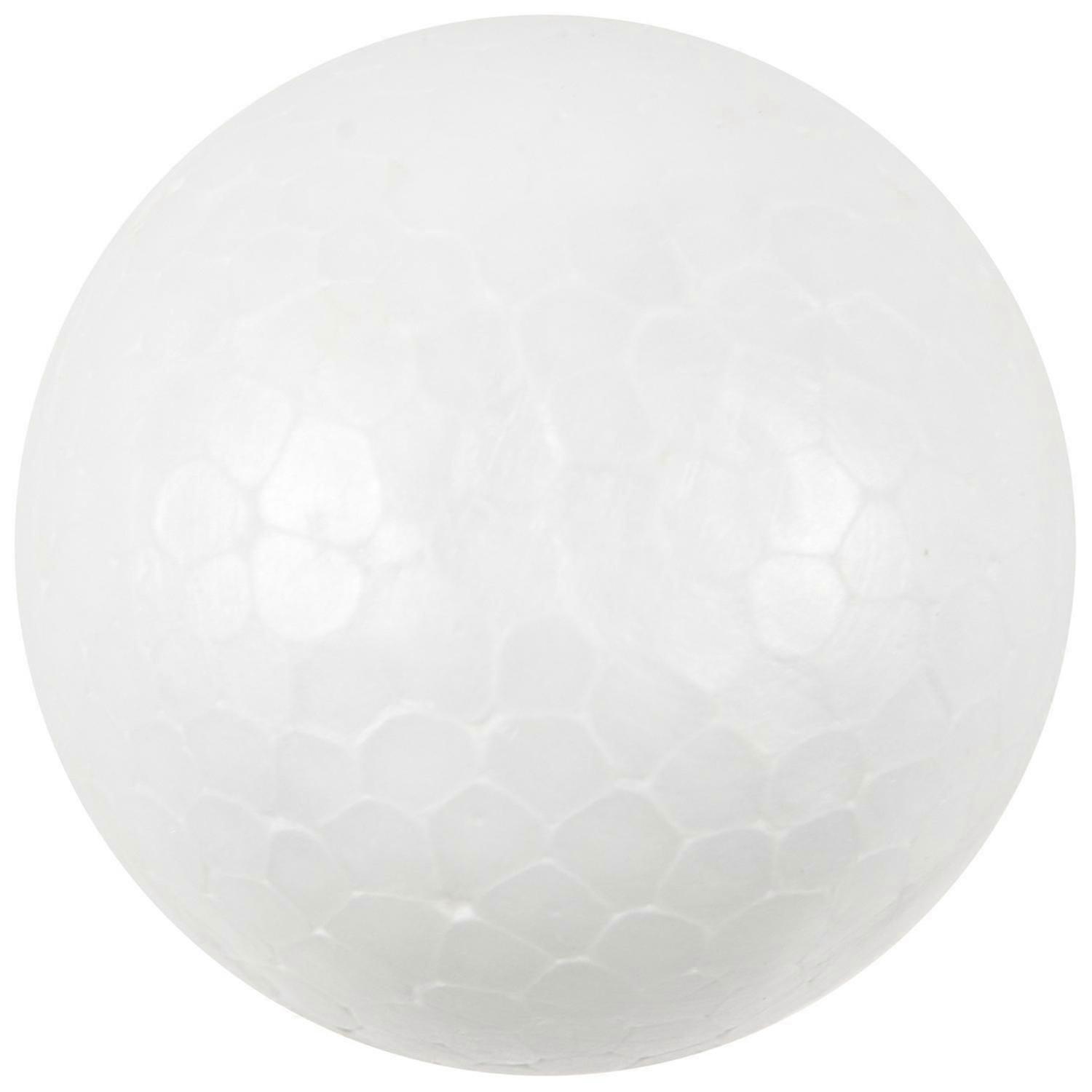 10 x Modelling Craft Polystyrene Foam Ball Sphere 6cm---