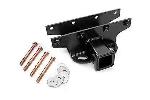 Class III 2' Receiver Hitch for 2007-2018 Jeep Wrangler JK, Black Steel Towing Accessory, 1051 Model