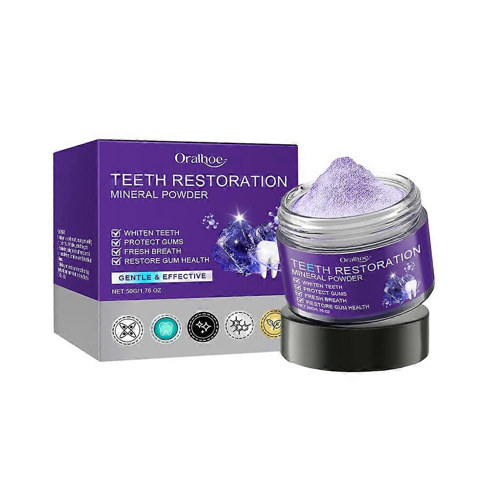 2X New Dental 修复矿物粉、矿物牙粉、牙齿美白