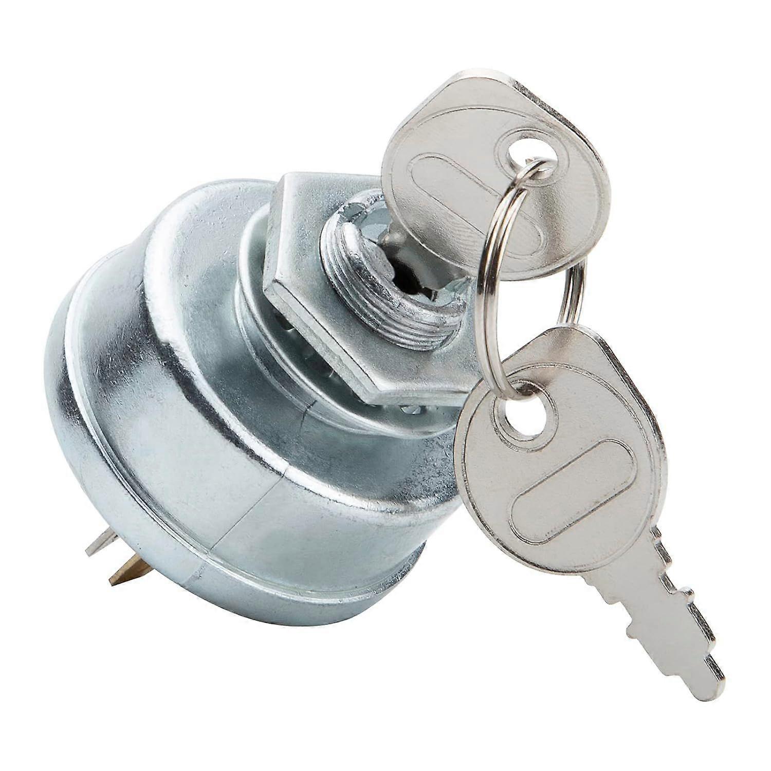 Ignition Switch Starter with 2 Keys, Start Control Contactor Switch for MTD Lawn Tractor Husqvarna 725-0267A 925-0267