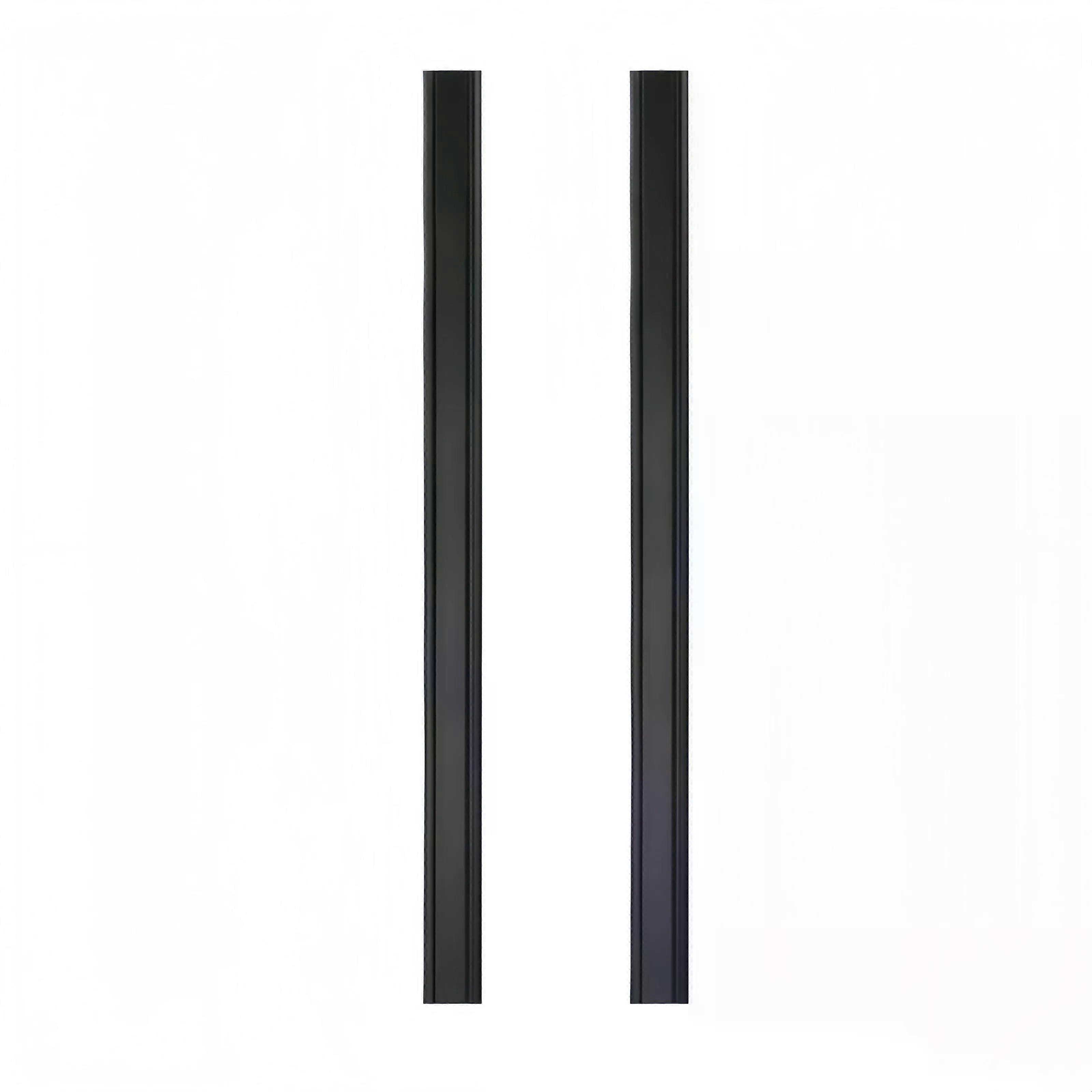 2pcs Car Universal Side Window Wiper Removes Water Mist and Rainwater From The Window Glass with Double Scraping Rubber Strips