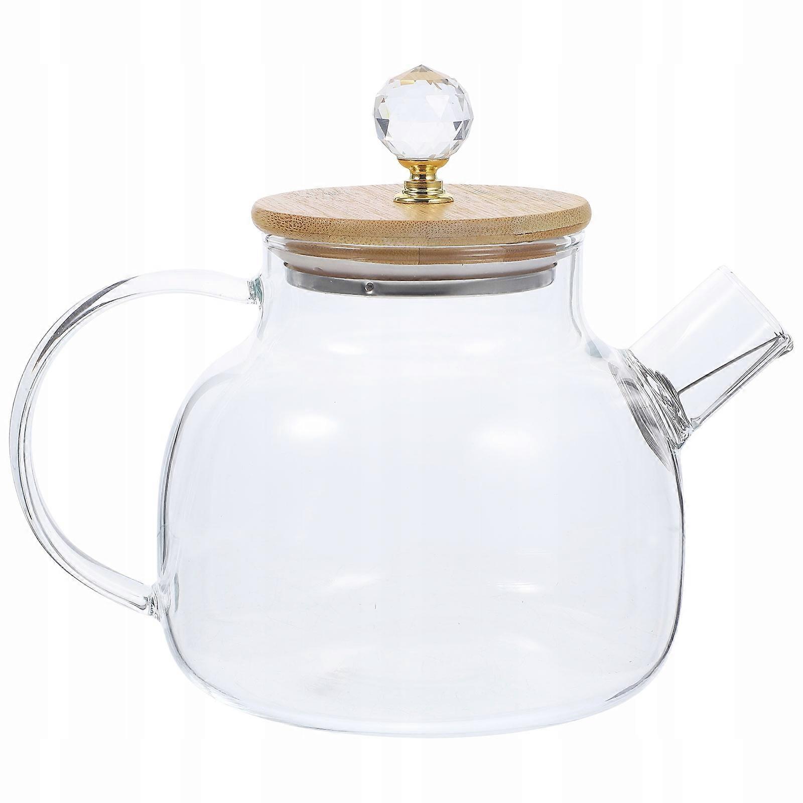 Glaskessel für transparenten Tee und