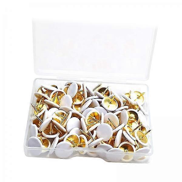Assorted Push Pins for Organizing Workspace