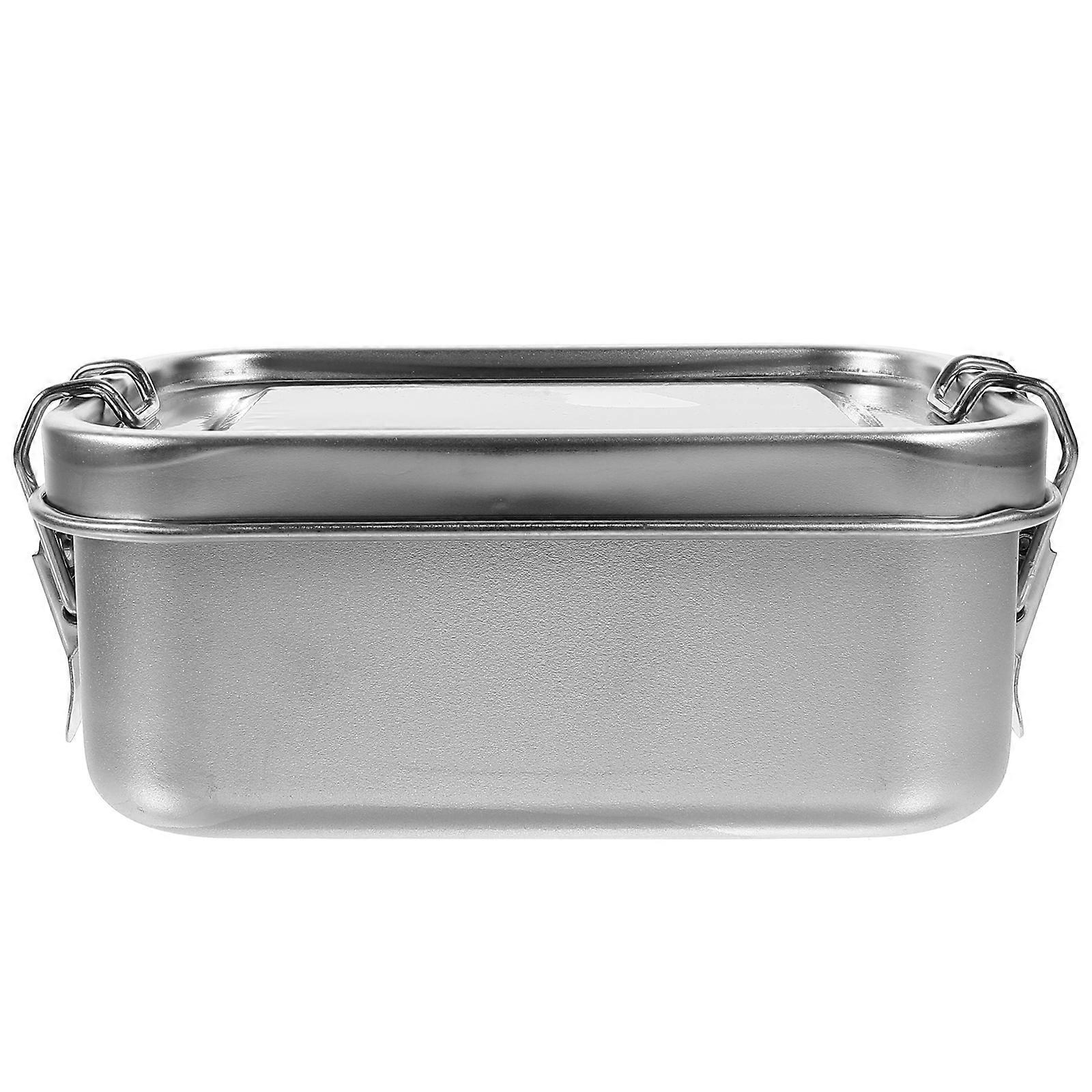 Sealed Steel Lunch Box, Prevents Evaporation and Maintains Hygiene for Meals