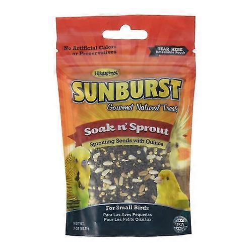 Higgins Sunburst Gourmet Natural Avian Treat, 3 Oz, Soak 'N Sprout