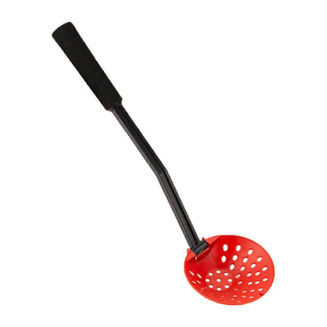 Ice Fishing Scoop With Long Handle Foldable Removable Skimmer For Winter Fishermen