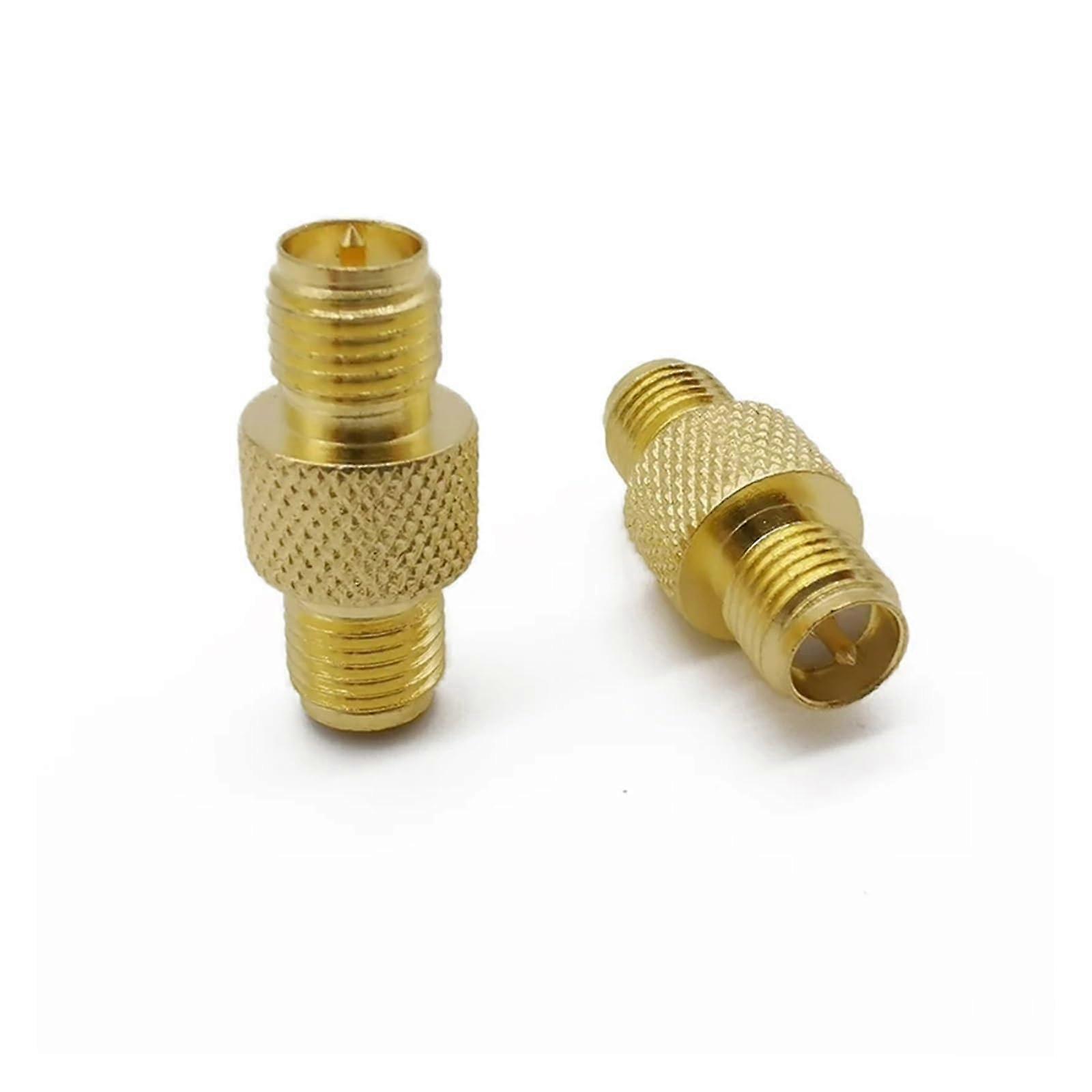 RP SMA Female to RP SMA Female Coupler Connector, Straight Jack, 10-Pack, Coaxial RF Adapter F/F Specifications