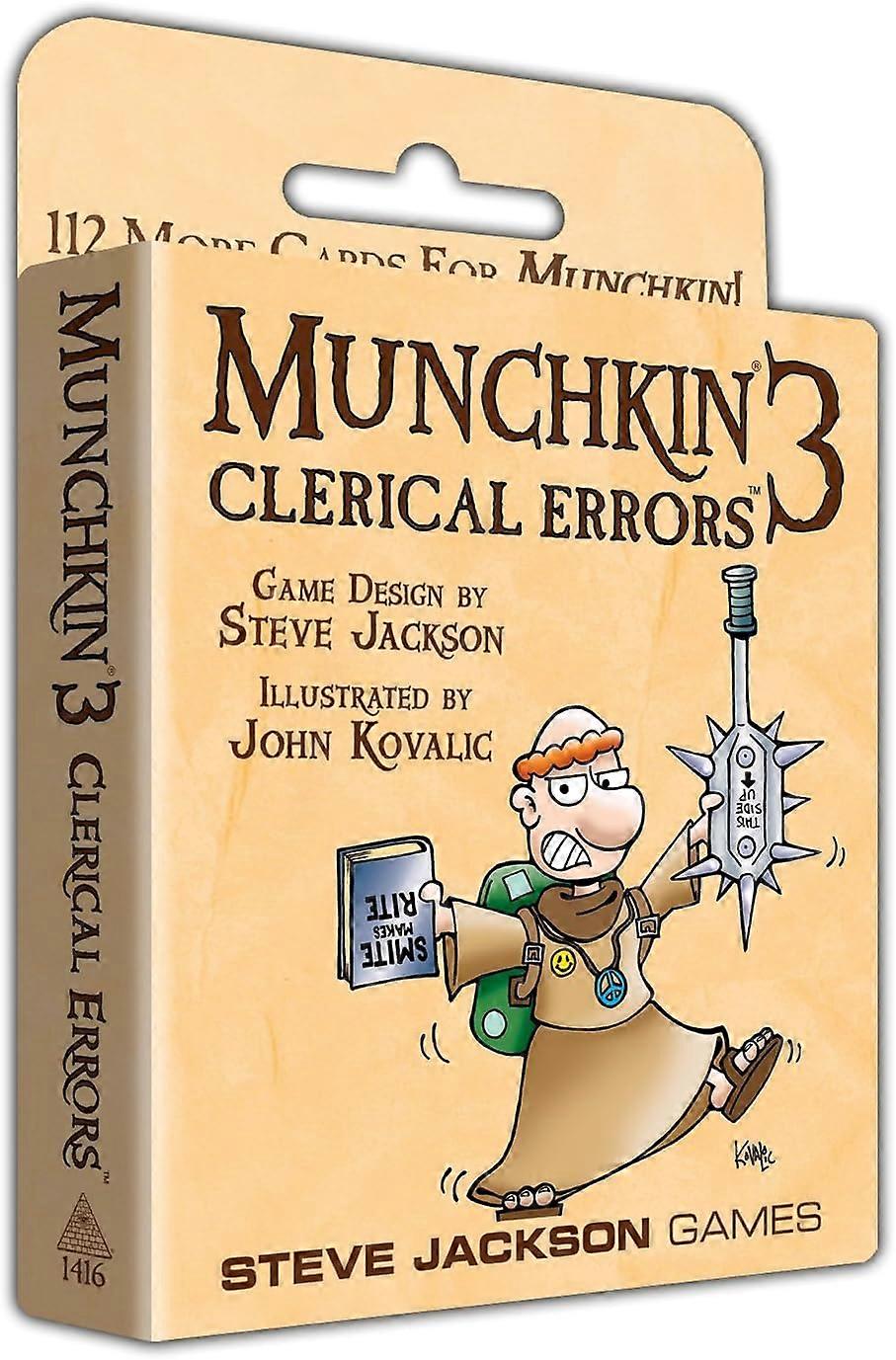 Steve Jackson Games Munchkin 3 - Clerical Errors, Multi