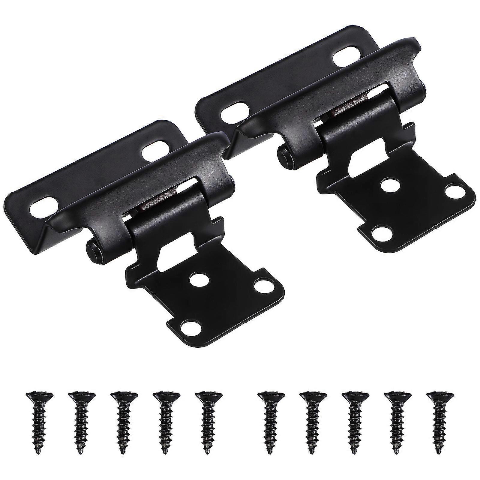 Soft Close Cabinet Hinges Set Durable Cold Rolled Self Closing Overlay Design for Kitchen Cabinets, Doors, and Furniture Use