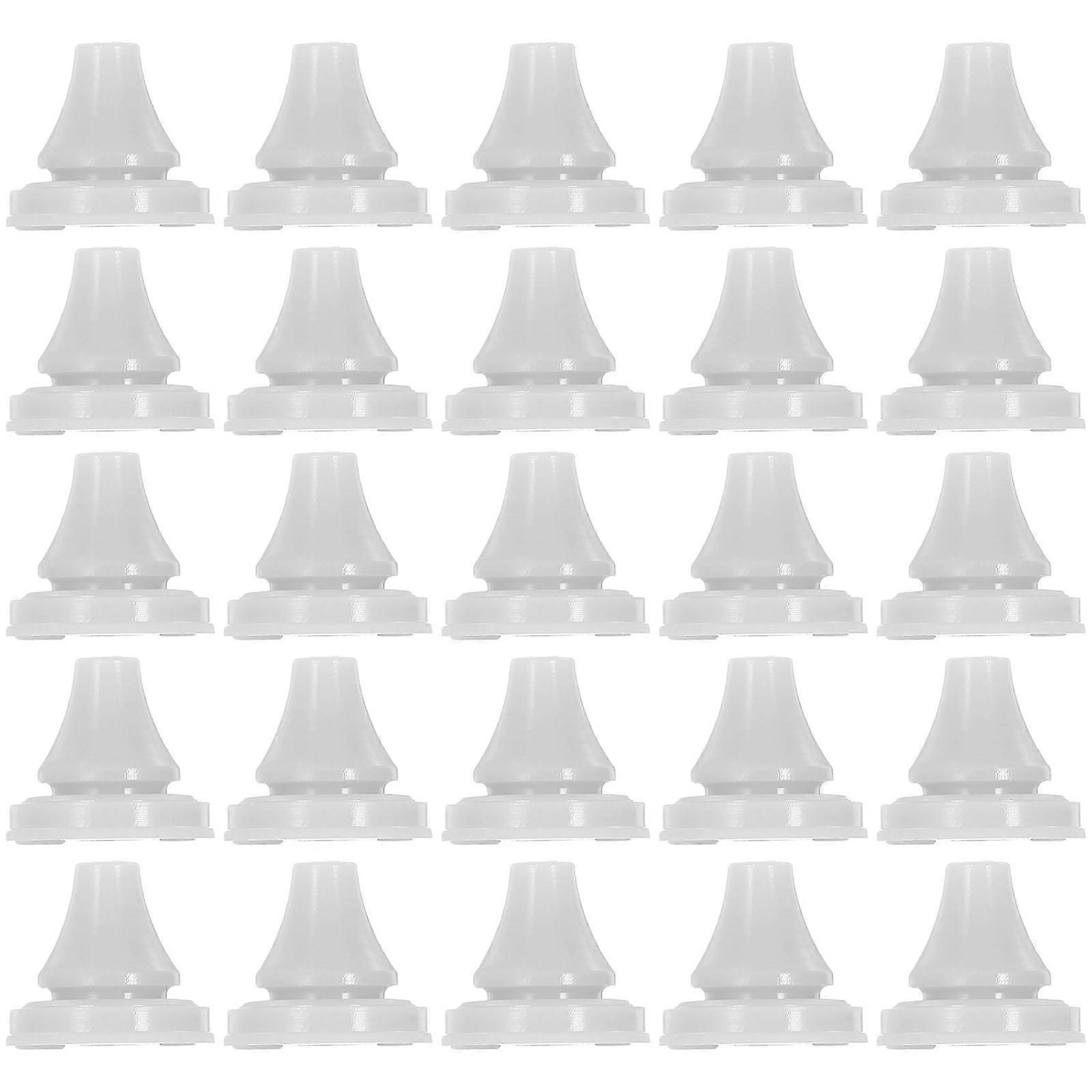 50pcs Silicone Shower Nozzle Replacements, Clog Resistant Design for Balanced Water Flow, Easy to Clean, Universal Fit for Home Bathrooms