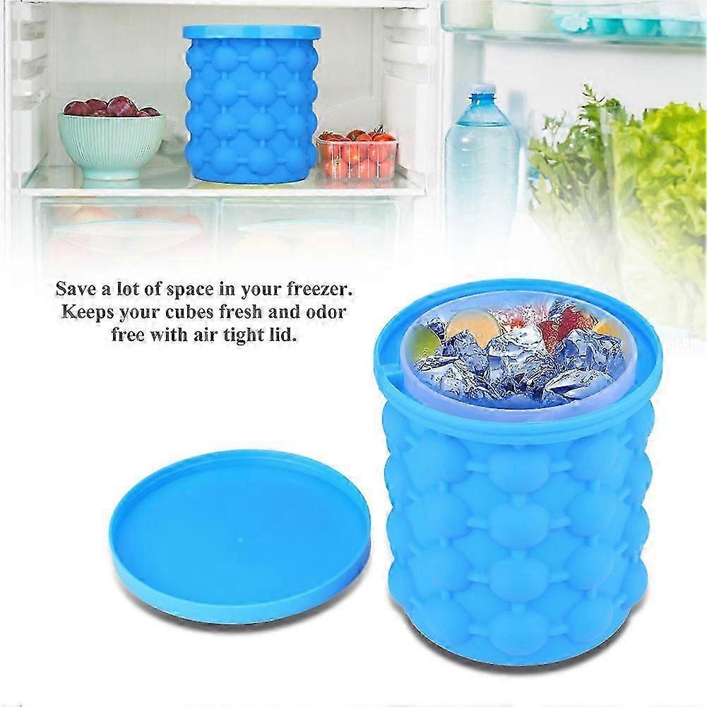 Space-Saving Ice Cube Maker Silicone Kitchen Tool