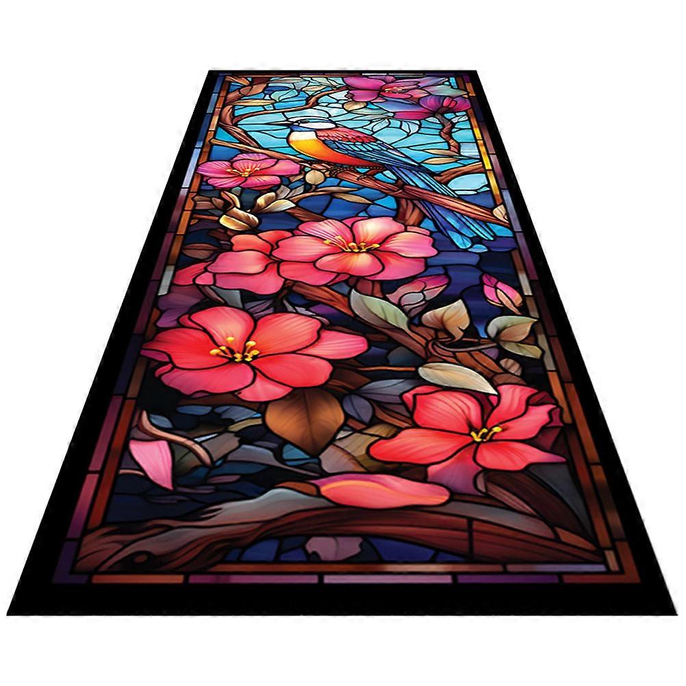 Heat Blocking Light Filtering Uv Protection Window Privacy Film Rectangle Shape 1Pcs