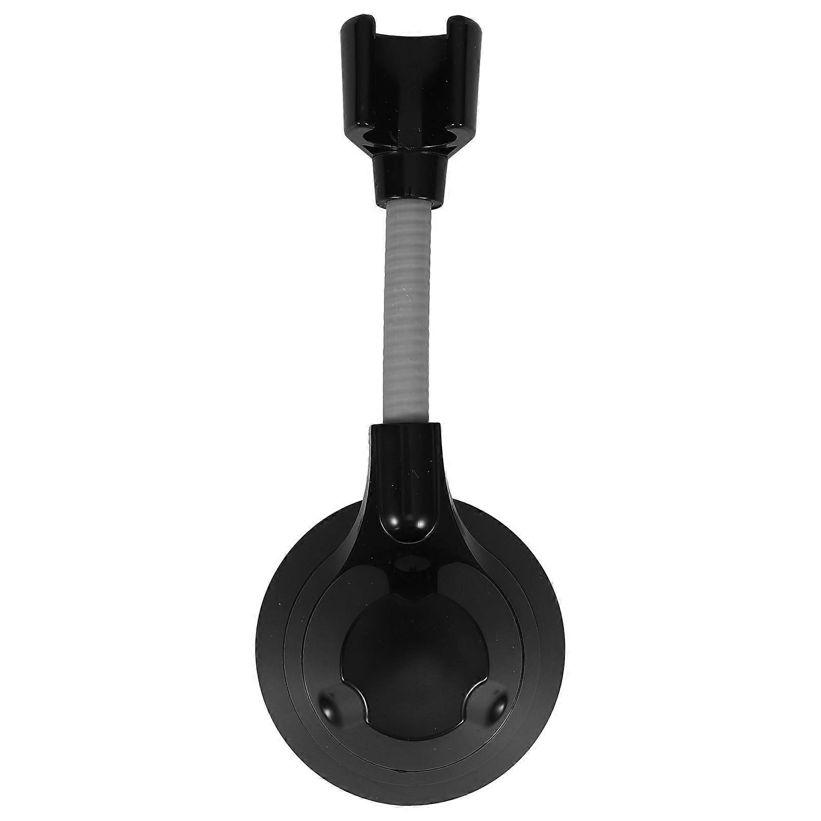 Small Hand Shower Holder Bathroom Use Height Adjustable Black 1Set