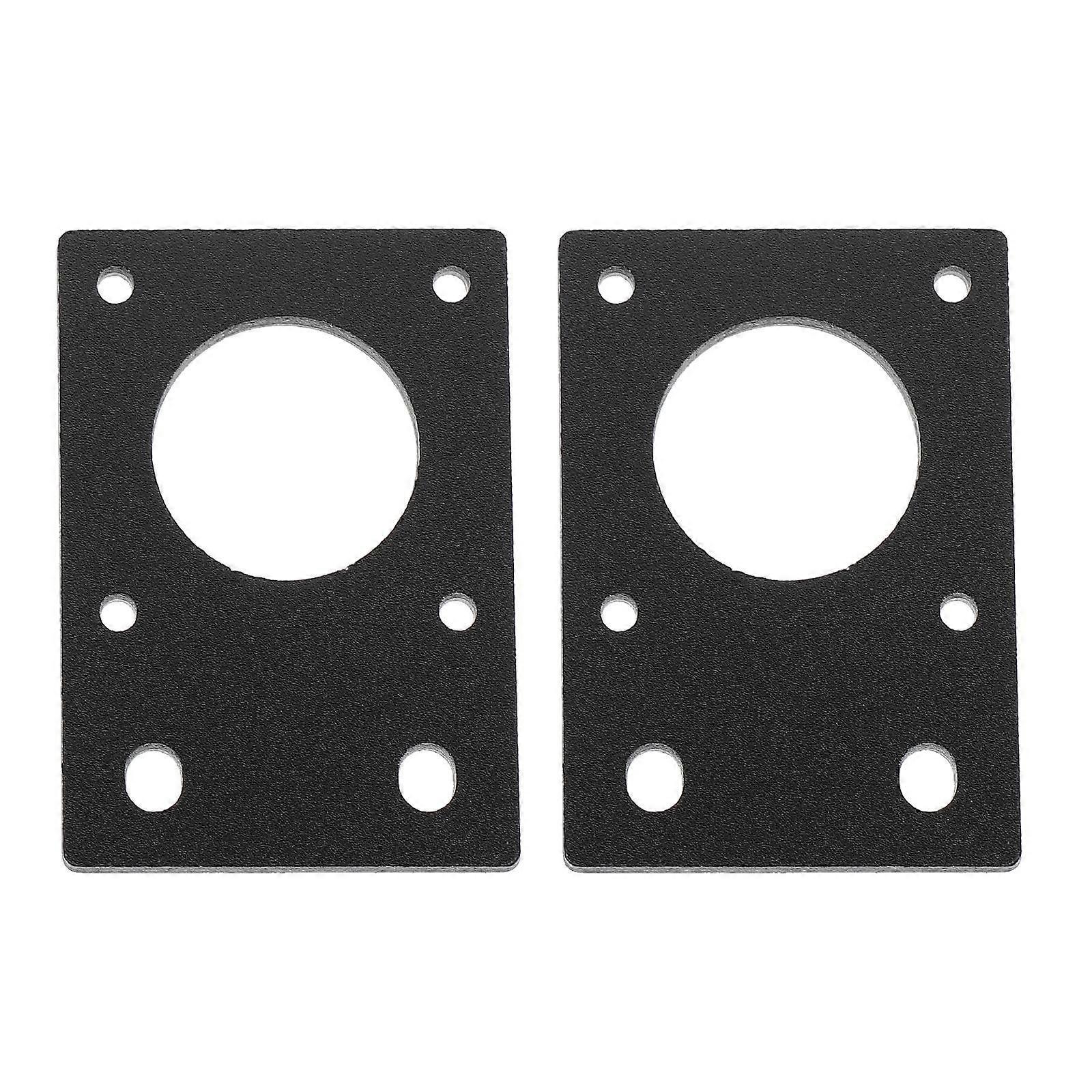 Stepper Motor Mounting Plate Aluminum Fixed Bracket for 3D Printer 6X4CM Adjustable Tension 2Pcs