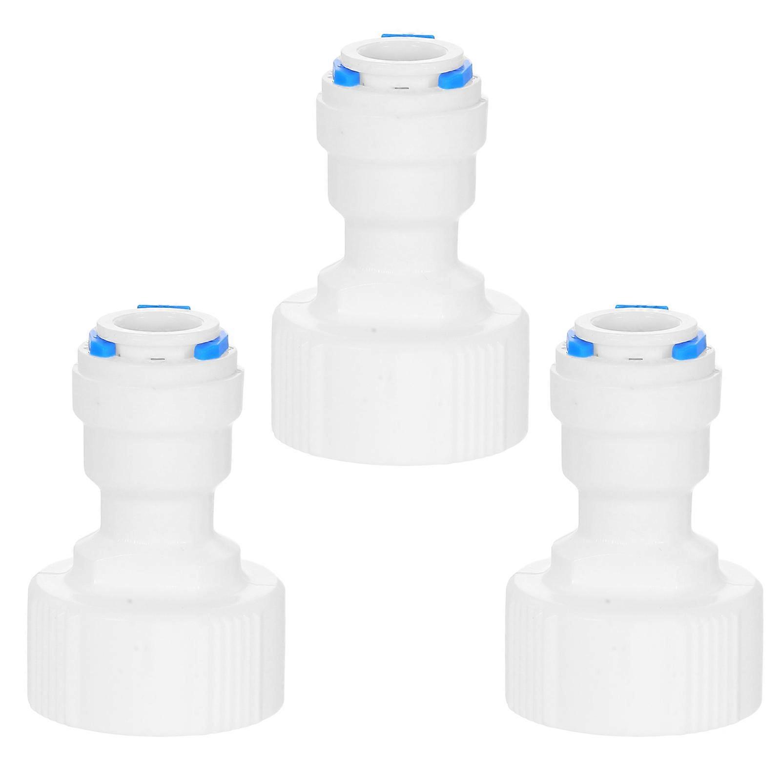 3pcs Hose Quick Connect Adapter NPT Threaded Connectors for Irrigation Hoses – Durable Reducer for Secure Garden and Household Water Connections