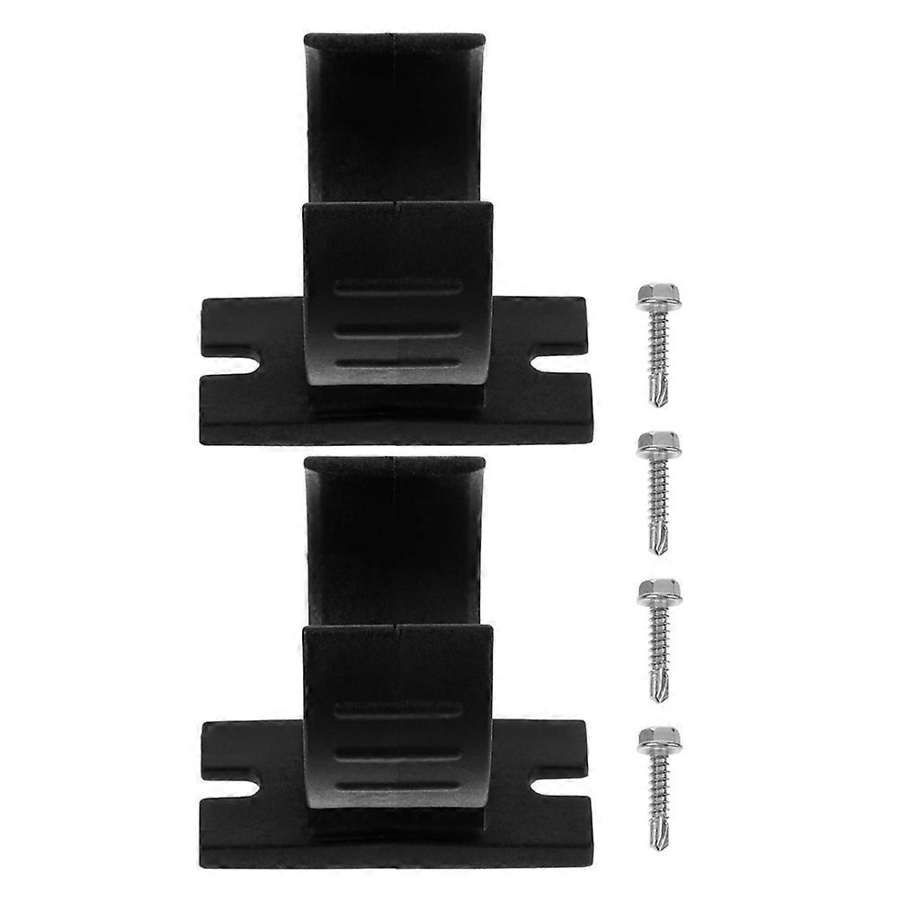 Heavy Duty Trailer Plug Holder Kit   Durable Bracket for Stable Pin Connector Connection   Reliable RV Accessory for Secure Use