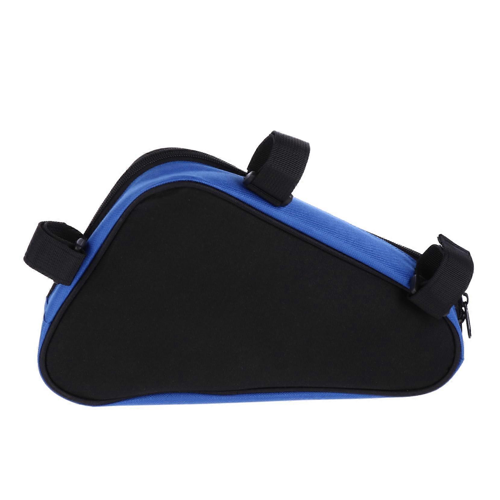 Bike Frame Triangle Bag for Bicycle - Waterproof Saddle Bag for Smartphone, Glasses & Tools - Universal Fit